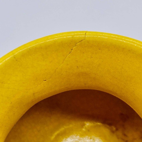 Vintage Demitasse Yellow Stangl Pottery Open Sugar See Description - Picture 8 of 10